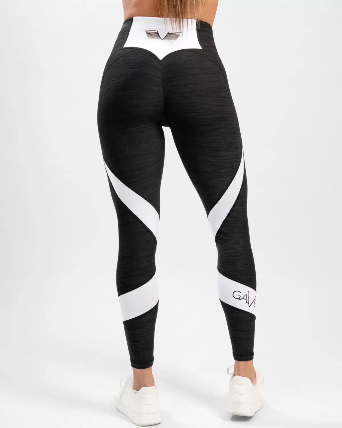 Black & White Swirl Tights^Gavelo Cheap