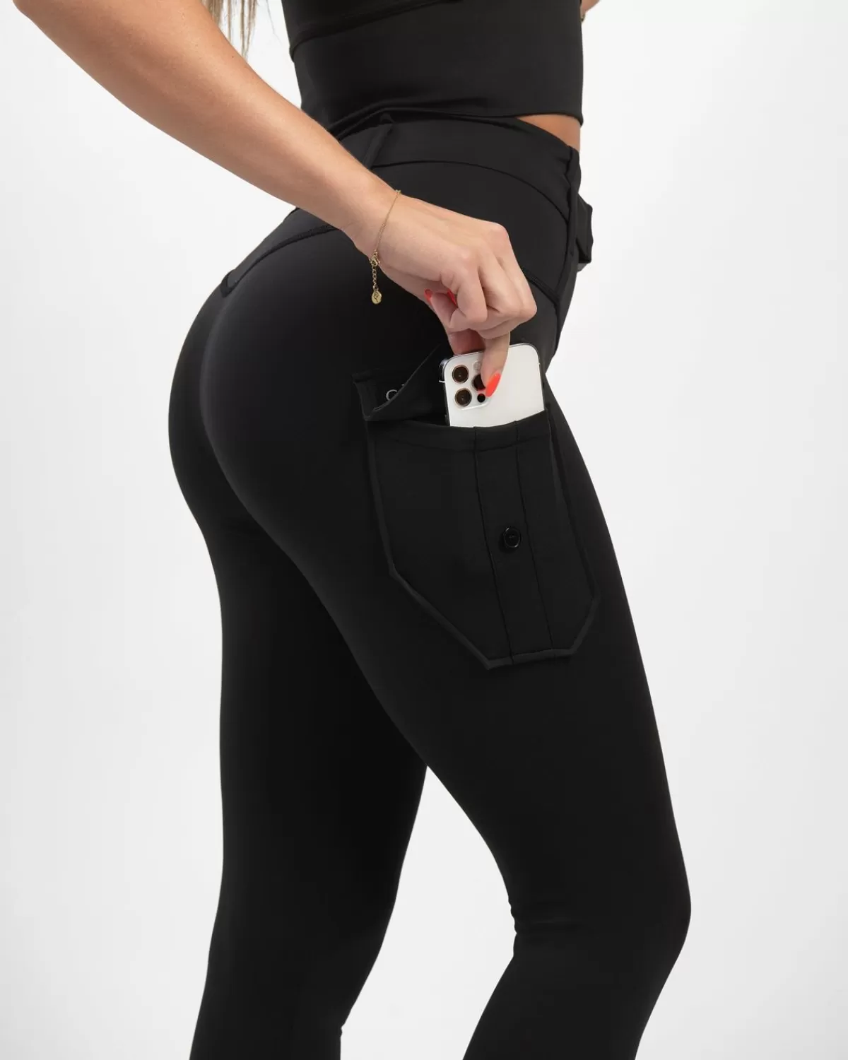 Cargo Leggings Black^Gavelo Cheap