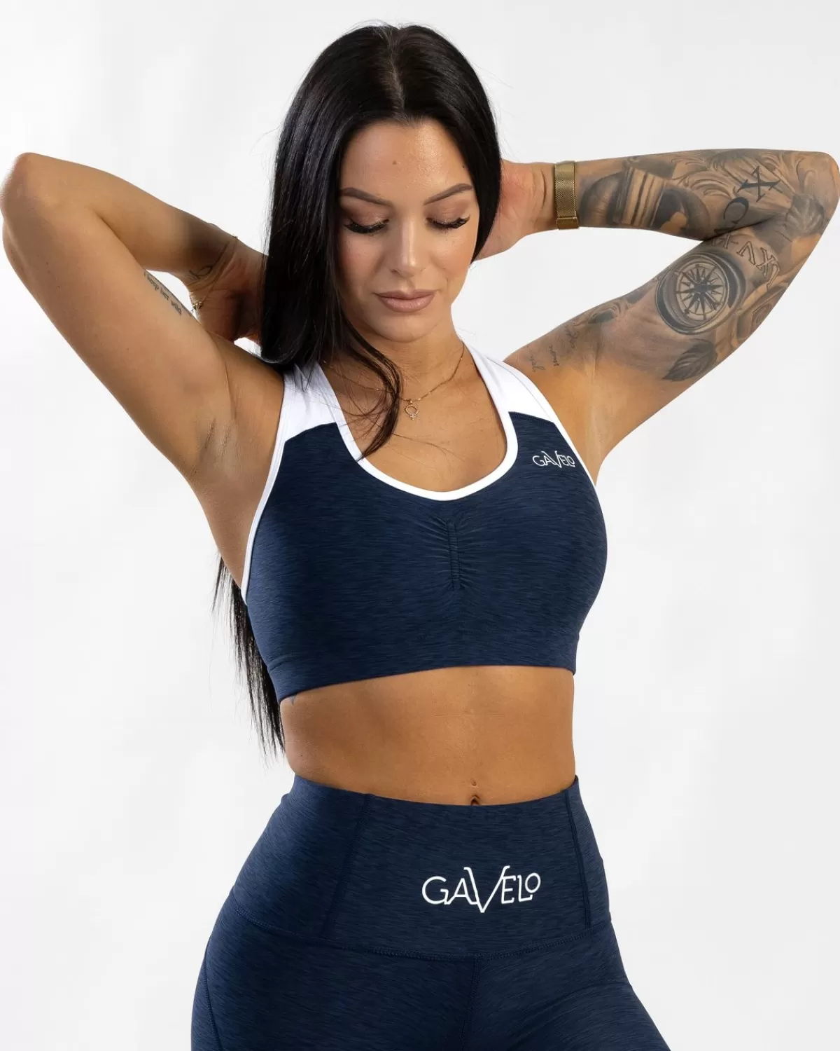 Navy Swirl Sport-Bh^Gavelo Cheap