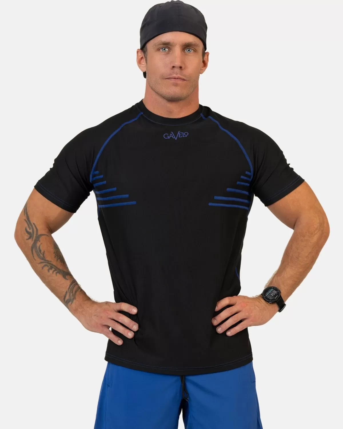 Performance Blueline Rashguard T-Shirt^Gavelo Best Sale