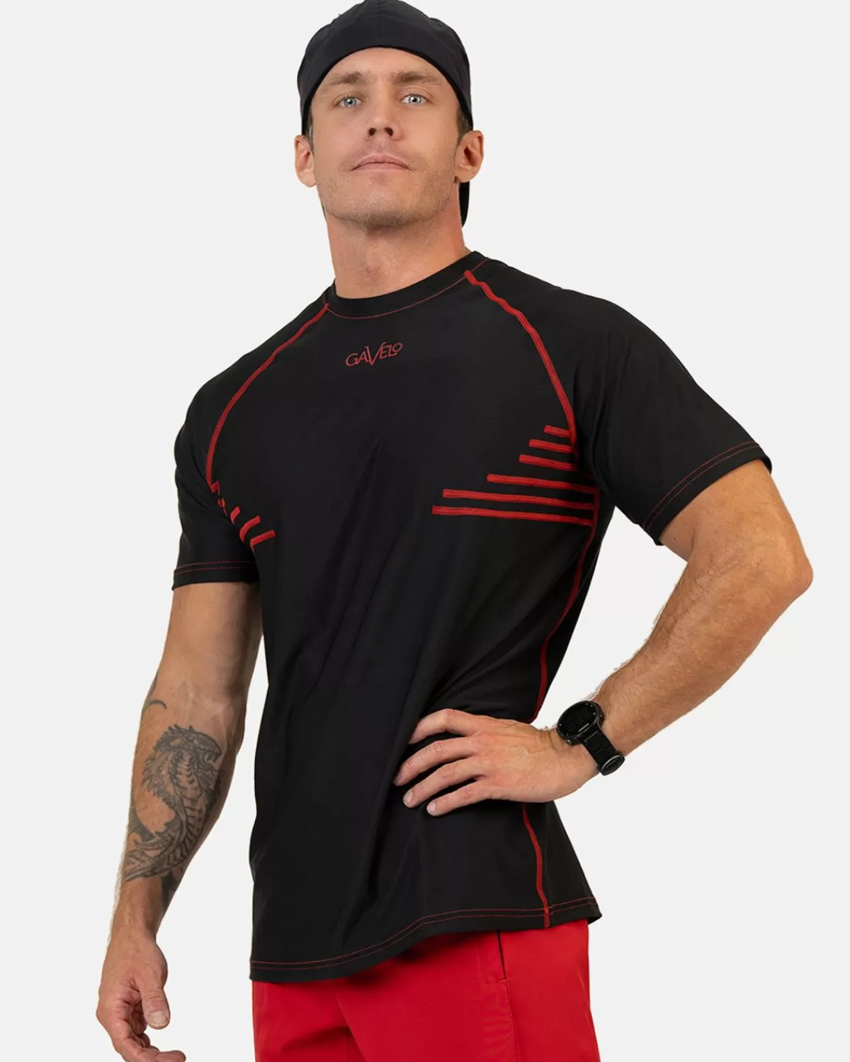 Performance Redline Rashguard T-Shirt^Gavelo Hot