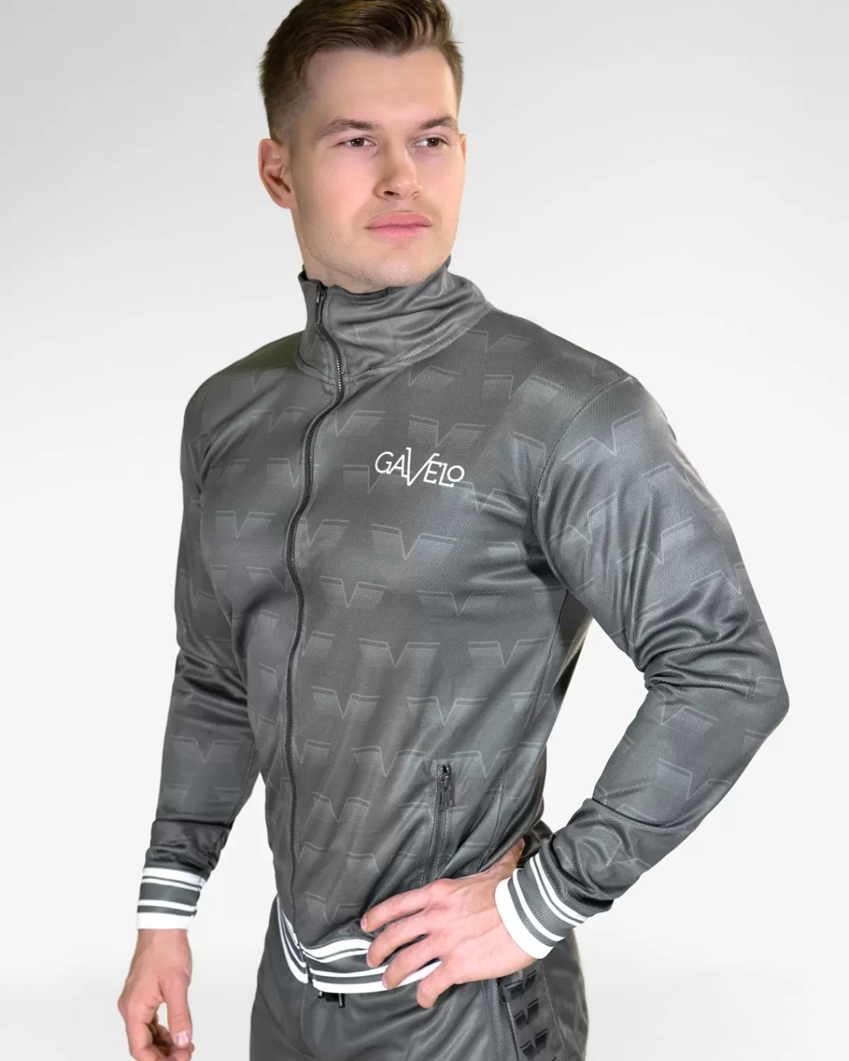 Track Jacket Carbon Grey^Gavelo Store