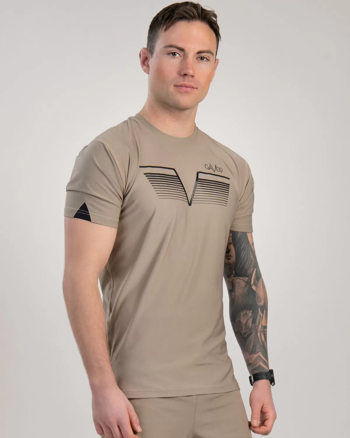 Vintage Khaki Rashguard T-Shirt^Gavelo Cheap